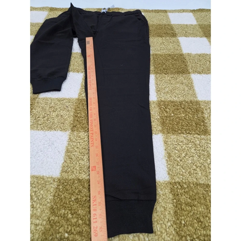 FIGS Tansen Jogger 2.0 Tall Black Scrub Pants Mens XL MXXSW2004T NWT